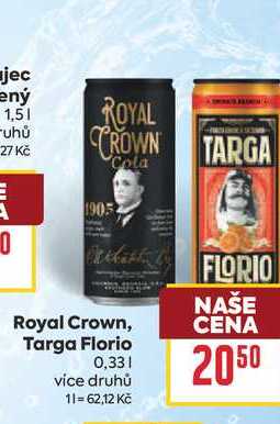 Royal Crown, Targa Florio 0,33l