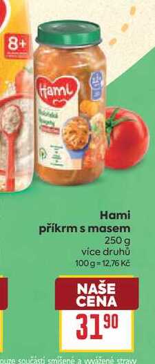 Hami příkrm s masem 250 g