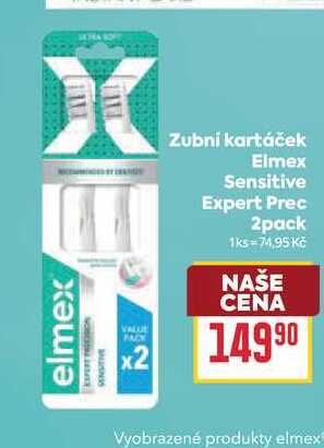Zubní kartáček Elmex Sensitive Expert Prec 2pack