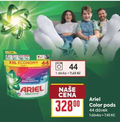 Ariel Color pods 44 dávek