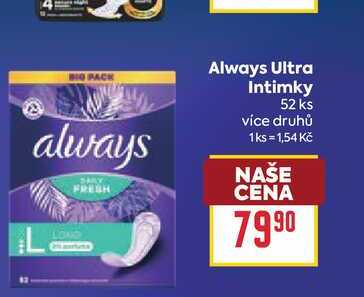 Always Ultra Intimky 52 ks