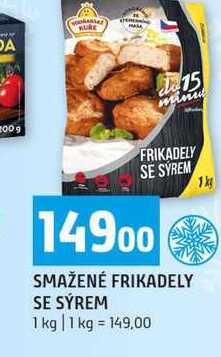 SMAŽENÉ FRIKADELY SE SÝREM 1 kg