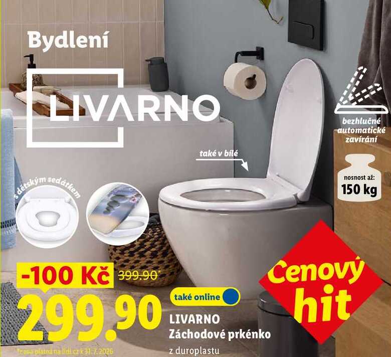 LIVARNO Záchodové prkénko