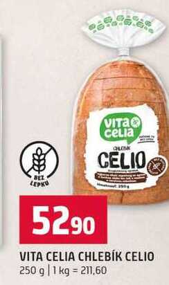 VITA CELIA CHLEBÍK CELIO 250 g