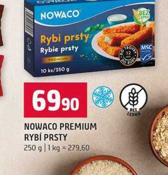 NOWACO PREMIUM RYBÍ PRSTY 250 g