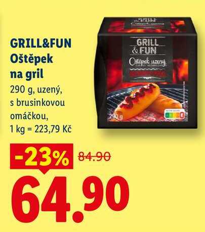 GRILL&FUN Oštěpek na gril, 290 g