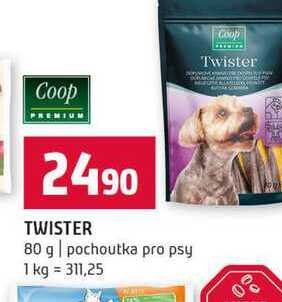 TWISTER 80 g pochoutka pro psy