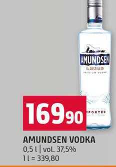 AMUNDSEN VODKA 0,5l vol. 37,5%