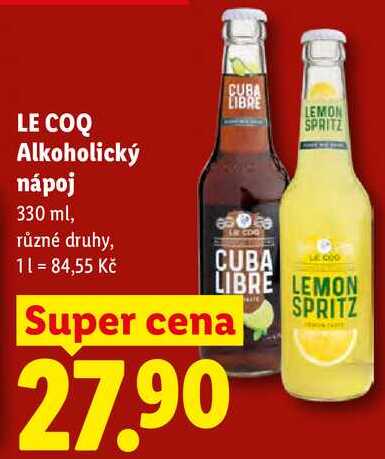 LE COQ Alkoholický nápoj, 330 ml