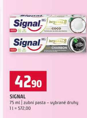 SIGNAL 75 ml zubní pasta vybrané druhy