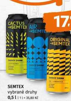SEMTEX vybrané druhy 0,5l