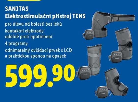 SANITAS Elektrostimulační přístroj TENS 