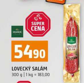 LOVECKÝ SALÁM 300 g
