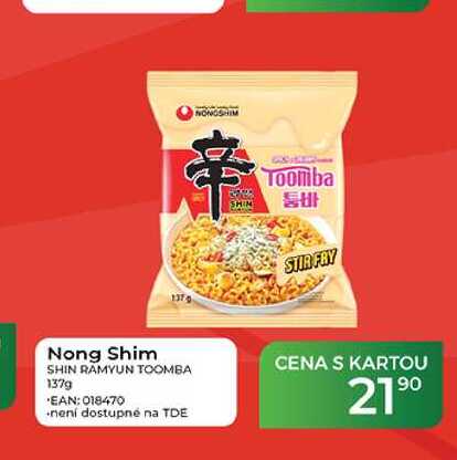 Nong Shim SHIN RAMYUN TOOMBA 137 g