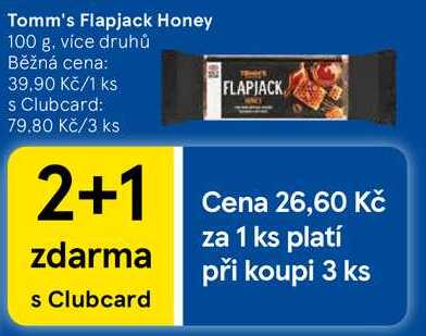 Tomm's Flapjack Honey, 100 g 
