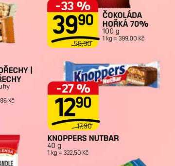 KNOPPERS NUTBAR 40 g