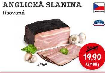 ANGLICKÁ SLANINA lisovaná 100g