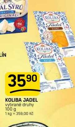 KOLIBA JADEL vybrané druhy 100 g