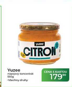 Yuzee nápojový koncentrát 550g  