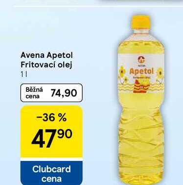 Avena Apetol Fritovací olej, 1 l