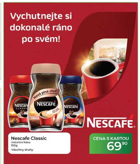 Nescafe Classic instantni káva 100g 