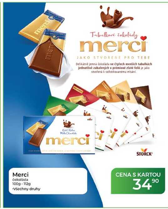 Merci čokoláda 100g-112 g