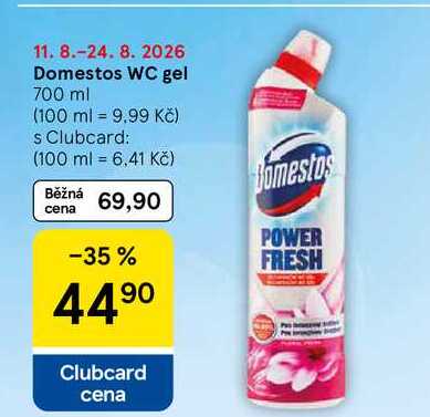 Domestos WC gel, 700 ml
