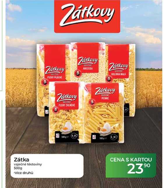 Zátka vaječné těstoviny 500g