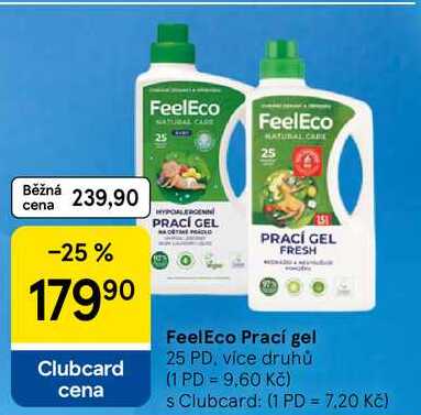 Feel Eco Prací gel, 25 PD, více druhů