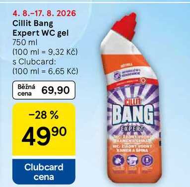 Cillit Bang Expert WC gel, 750 ml  