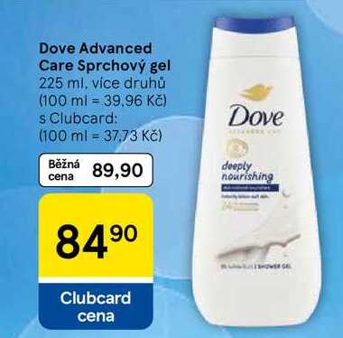 Dove Advanced Care Sprchový gel, 225 ml, více druhů