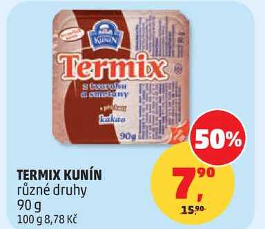 TERMIX KUNIN různé druhy, 90 g 