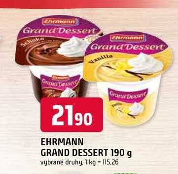 EHRMANN GRAND DESSERT 190 g