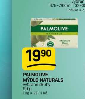 PALMOLIVE MÝDLO NATURALS vybrané druhy 90 g