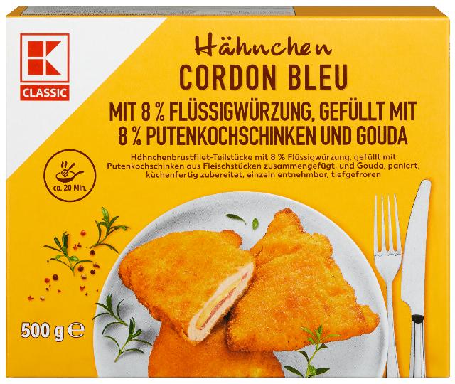 K-Classic Kuřecí Cordon Bleu
