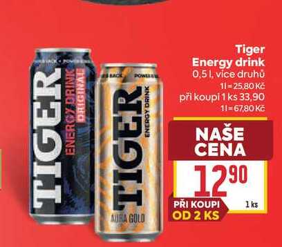 Tiger Energy drink 0,5l