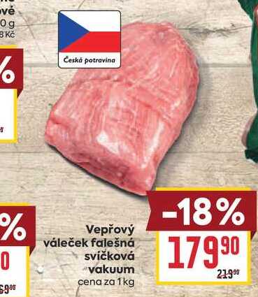 Vepřový váleček falešná svíčková *vakuum cena za 1kg