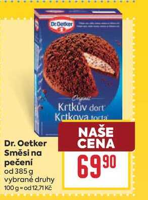 Dr. Oetker Směsi na pečení od 385 g