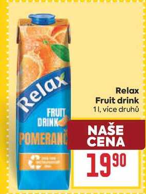 Relax Fruit drink 1l