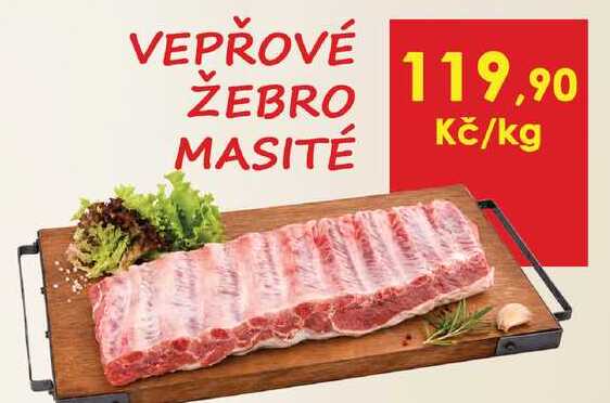 Vepřové žebro 1kg 