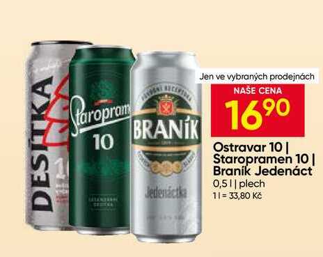 BRANIK Jedenáctka 0,5l plech