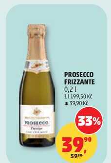 PROSECCO FRIZZANTE, 0,2 l