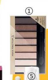 MAX FACTOR X Masterpiece Nude paletka očních stínů