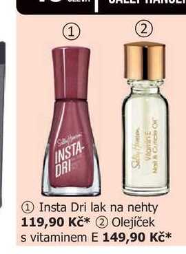 Sally Hansen Olejíček Nail & Cuncle C s vitaminem E 
