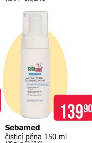 Sebamed čisticí pěna 150 ml 