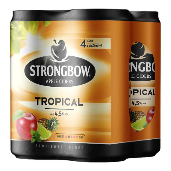 Strongbow Tropical (4,5%) 4x440ml