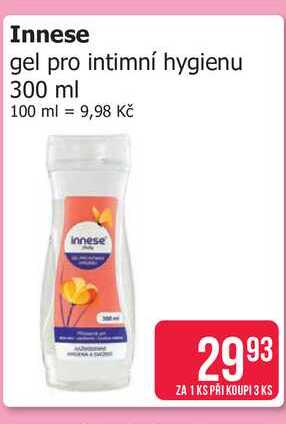Innese gel pro intimní hygienu 300 ml
