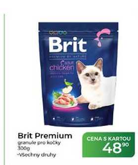 Brit Premium granule pro kočky 300g