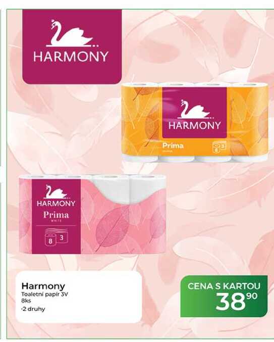 Harmony Toaletni papir 3V 8ks  