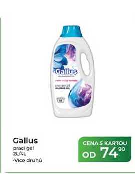 Gallus praci gel 2L/4L